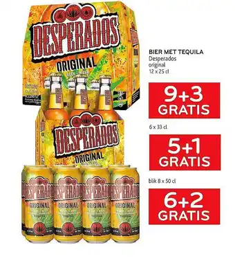 Alvo Bier Met Tequila Desperados Original aanbieding