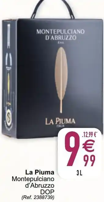 Cora La piuma montepulciano d`abruzzo dop 3L aanbieding
