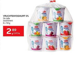 Alvo Vruchtenyoghurt 0% De Lelie aanbieding