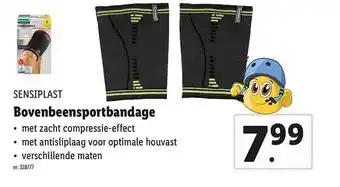 Lidl Sensiplast Bovenbeensportbandage aanbieding