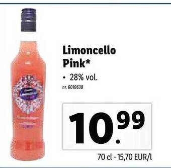 Lidl Limoncello Pink aanbieding