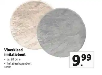 Vloerkleed Imitatiebont 90 Cm