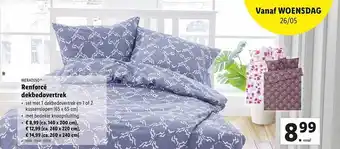 Lidl Meradiso Renforce Dekbedovertrek aanbieding