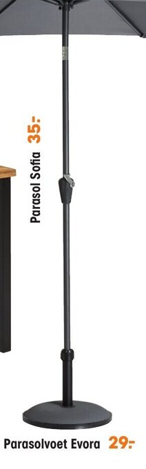 Kwantum Parasol Sofia aanbieding