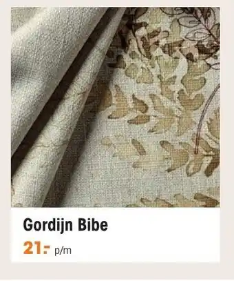 Kwantum Gordijn Bibe aanbieding