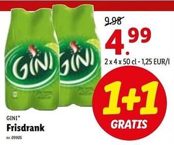 Lidl Frisdrank aanbieding