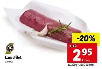 Lamsfilet