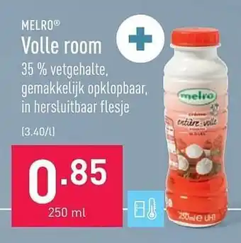 ALDI Volle room aanbieding