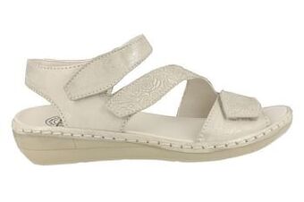 Berca Shoes Brako Sandaal Dames Anatomics - Zilver aanbieding