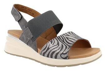 Berca Shoes Caprice Sandaal Op Sleehak Soft Comfort Sandaal - Blauw aanbieding