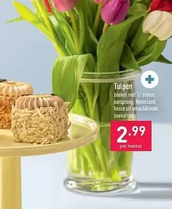 ALDI Tulpen aanbieding
