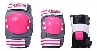 Dreamland Optimum beschermset Junior één maat roze aanbieding