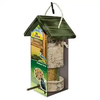 Zooplus JR Garden Peanut Bar Pindatoren Navulling: 2 Stuks á 350 g JR Garden Peanut Bar Noten & Vlierbessen aanbieding