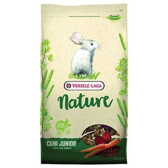 Zooplus Versele-Laga Nature Cuni Junior Konijnenvoer - Dubbelpak: 2 x 2,3 kg aanbieding