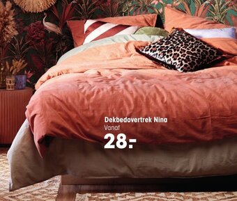 Kwantum Dekbedovertrek Nina aanbieding