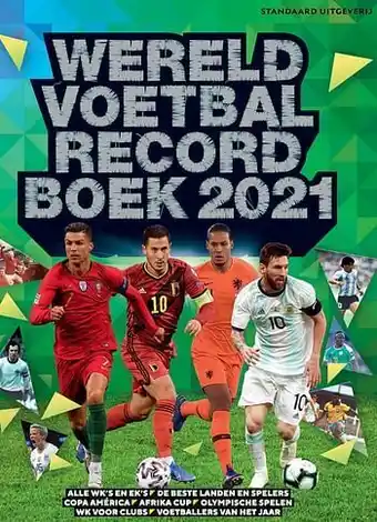 Dreamland Wereld Voetbal Recordboek 2021 aanbieding