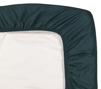 HEMA HEMA Hoeslaken - Zacht Katoen Donkergroen (donkergroen) aanbieding