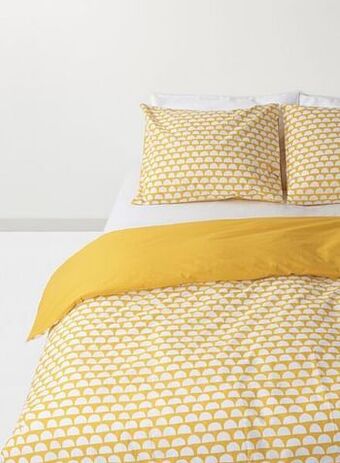 HEMA HEMA Dekbedovertrek - Zacht Katoen - Okergeel (okergeel) aanbieding