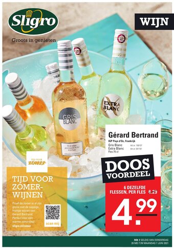 Sligro Gérard Bertrand aanbieding