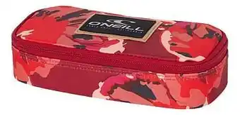 Dreamland O’Neill pennenzak BM Box Red AOP W/Pink Purple aanbieding