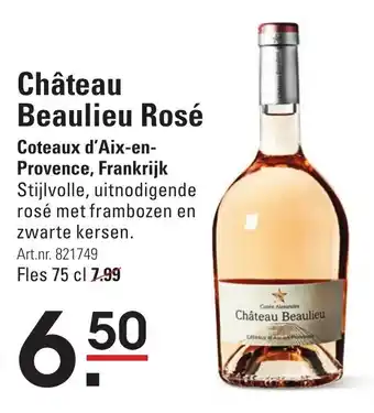 Sligro Château Beaulieu Rosé aanbieding