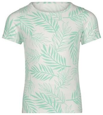HEMA HEMA Kinder T-shirt Bladeren Groen (groen) aanbieding