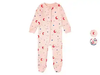 Lidl LUPILU® Biokatoenen pyjama voor baby’s aanbieding