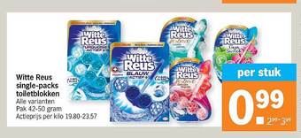 Albert Heijn Witte Reus Single-packs Toiletblokken aanbieding