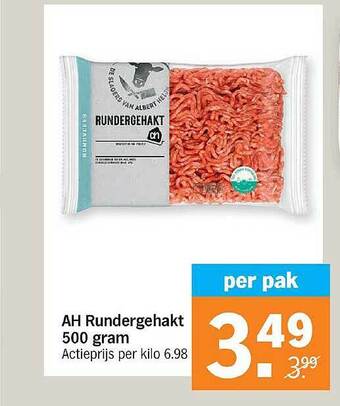 Albert Heijn Ah Rundergehakt aanbieding