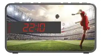 Dreamland bigben wekkerradio RR16 Voetbal aanbieding