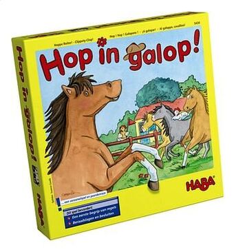 Hop in galop!