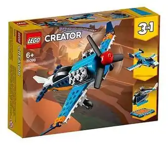 Dreamland LEGO Creator 3-in-1 31099 Propellervliegtuig aanbieding