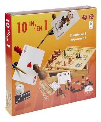 DreamLand houten speeldoos 10-in-1