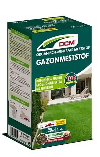 Brico DCM gazonmeststof 1,5kg aanbieding