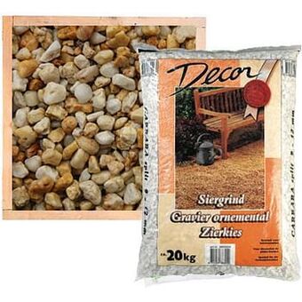 Brico Decor grind ’Taunus’ kwarts geel 20 kg aanbieding