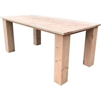 Brico Wood4You tuintafel ’Texas’ douglashout 170 x 100 cm aanbieding