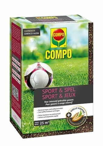 Brico Compo gazonzaad Sport & Spel (25m²) 500g aanbieding