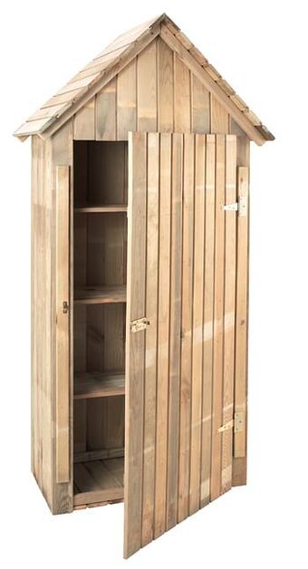Forest-Style tuinkast Wissant hout 195x79cm