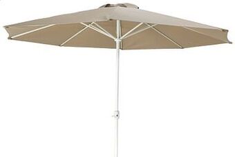 Dreamland Aluminium parasol diameter 3,5 m taupe aanbieding