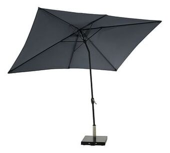 Dreamland Aluminium parasol 2 x 3 m grijs aanbieding