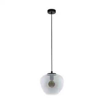 Leen Bakker EGLO hanglamp Priorat 29 cm - zwart - Leen Bakker aanbieding