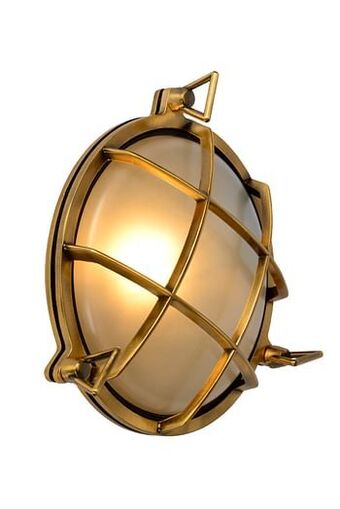 Lucide wandverlichting Dudley goud E27