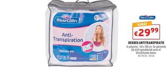 Trafic Dekbed Antitranspiratie aanbieding