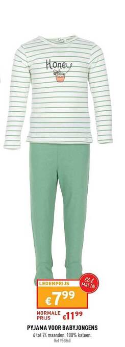 Trafic Pyjama Voor Babyjongens aanbieding