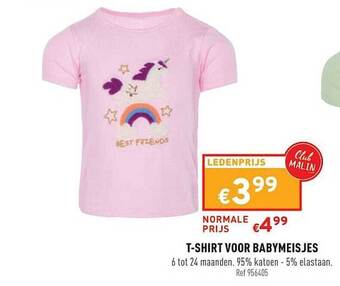 Trafic Tshirt Voor Babymeisjes aanbieding