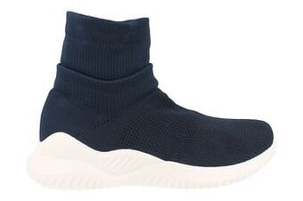 Berca Shoes Mode-Mania Sneaker Hoog Dames Sneakersock - Blauw aanbieding