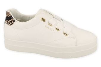 Berca Shoes Gant Veterschoen Dames Avona Flatform Clean White - Wit aanbieding