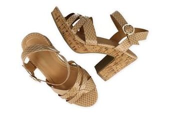 Berca Shoes Sprox Sandaal Dames - Camel aanbieding