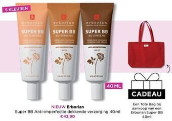 Erborian super bb anti-imperfectie dekkende verzorging