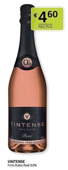 BelBev Vintense fines bulles rosé aanbieding